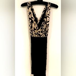 Forever 21 Mini Leopard Bandage Dress